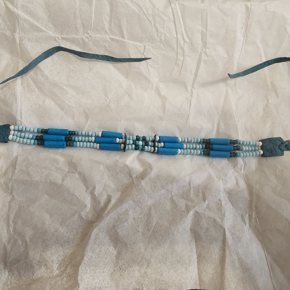Beautiful Vintage Native American Choker Necklace. - Picture 1 of 16